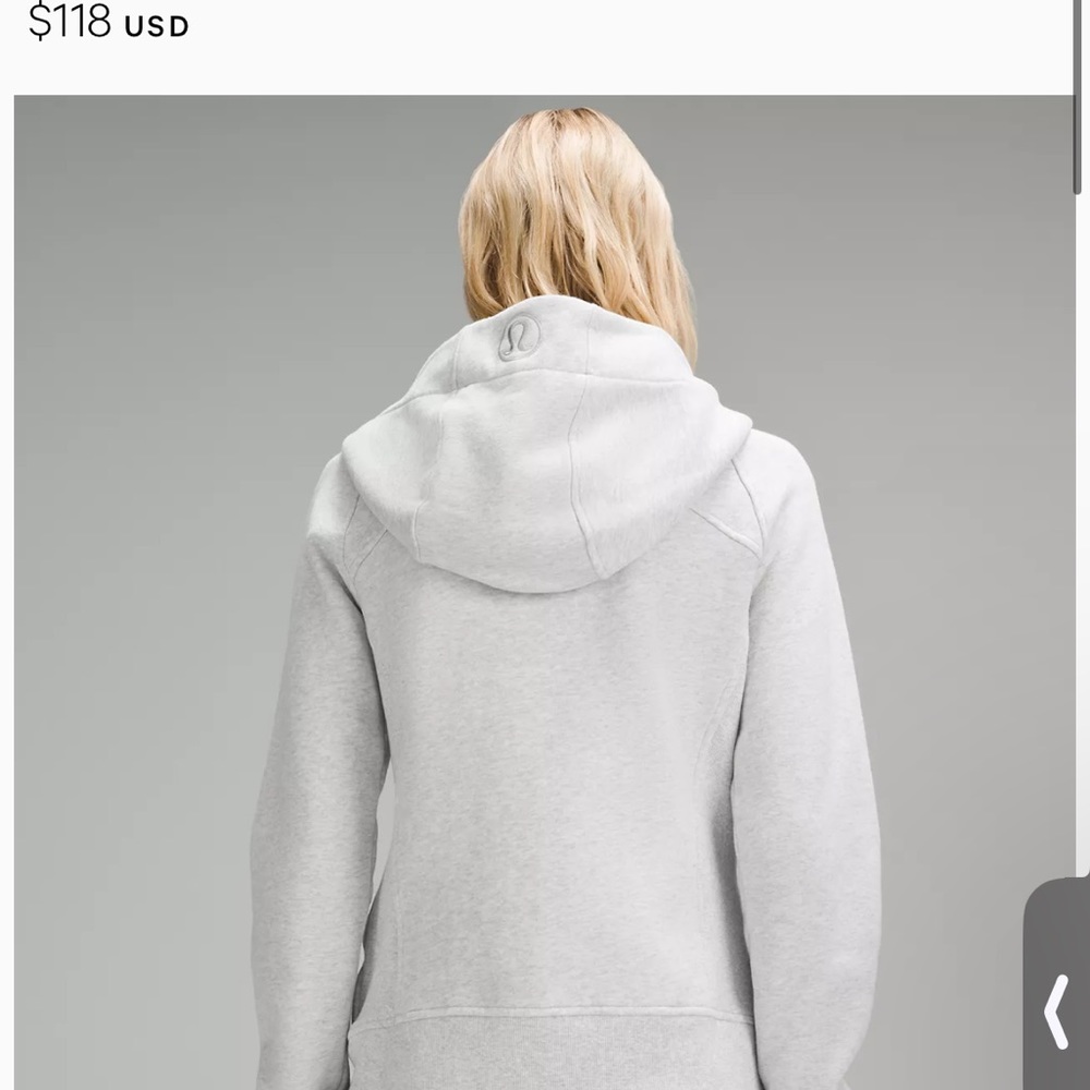 Lululemon grey scuba